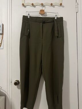 Dynamite Dark Olive Green Dress Pants